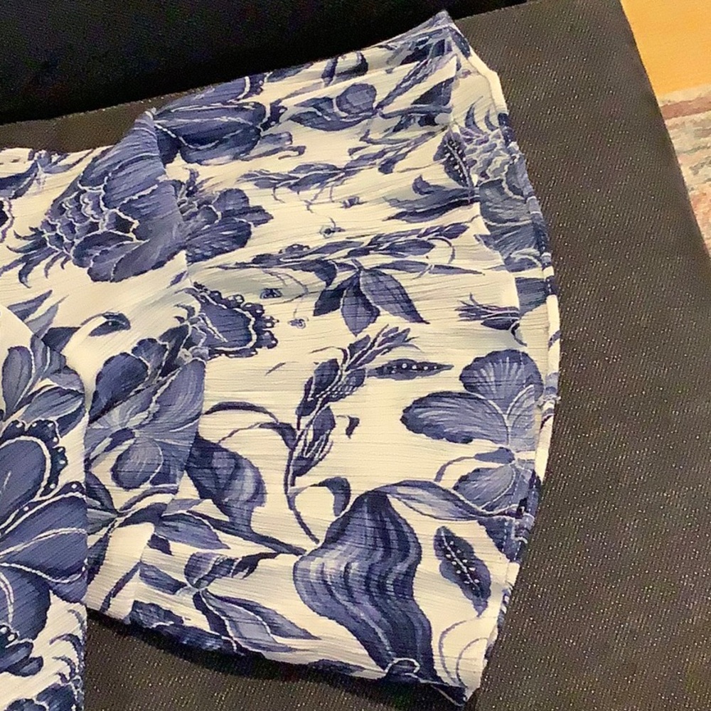 H&M Floral Off the Shoulder Top 4 - Picture 5 of 5